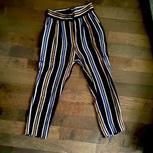 SOLD— H&M Pinstripe Blue Dress Pant